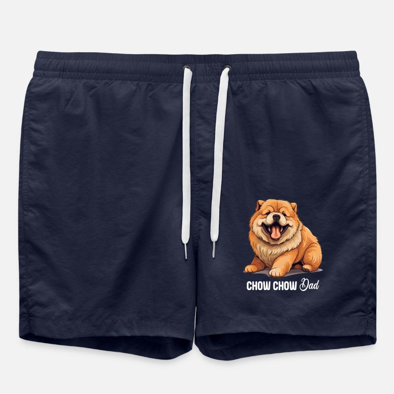 Dog Chow Chow - Swim Trunks - french navy