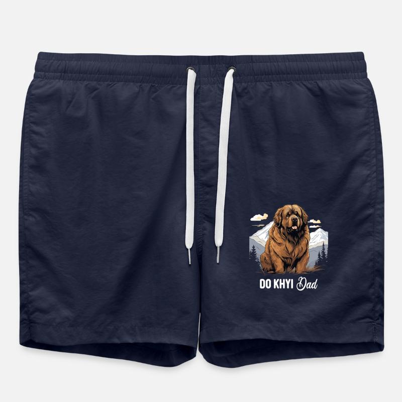 Chien Do Khyi - Short de bain - bleu marine