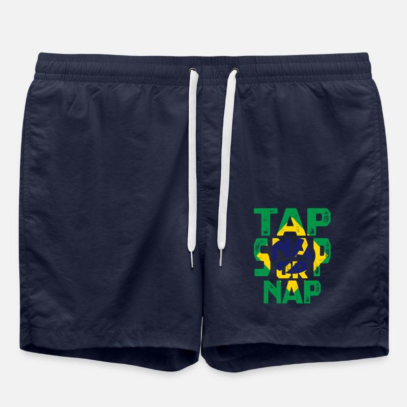 Tap Snap Or Nap - Swim Trunks - french navy