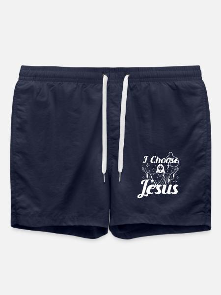 I choose jesus - Swim Trunks - french navy