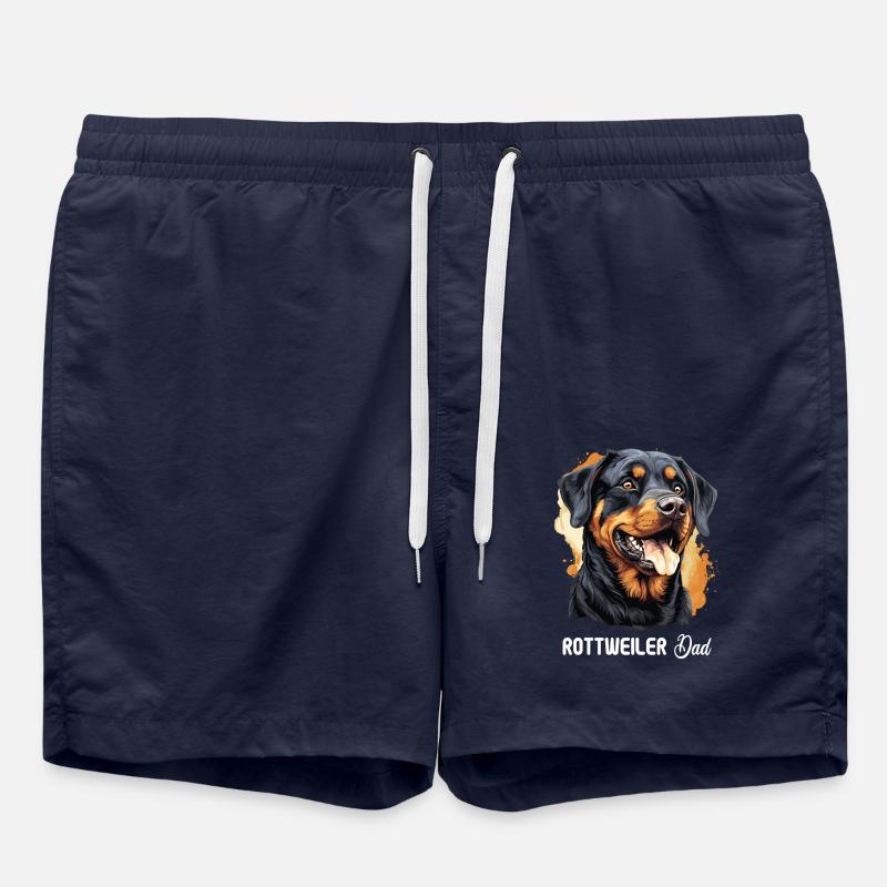 Rottweiler - Short de bain - bleu marine