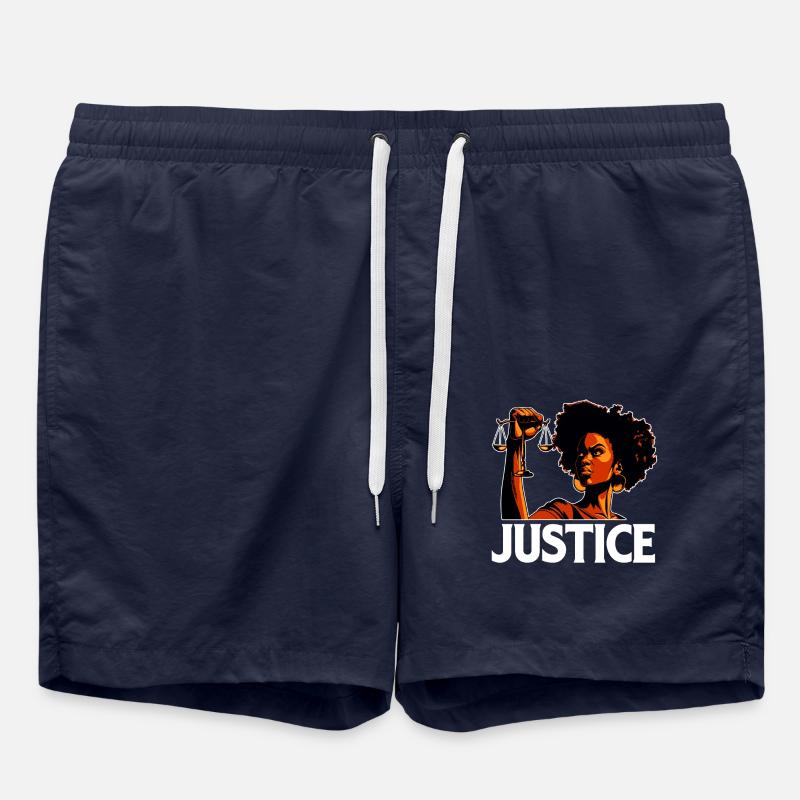 Justice - Short de bain - bleu marine