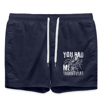 Tu m’as eu à Tarentule - Short de bain - bleu marine - Devant - AI Model Male 185 light (185cm)