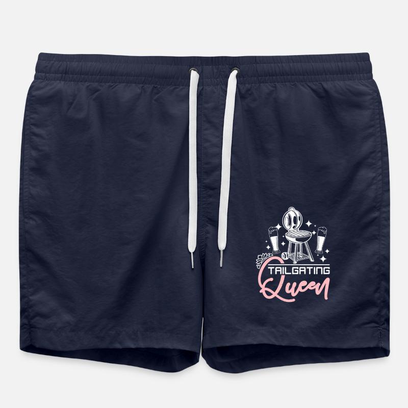 Girl Tailgating Queen - Badeshorts - French Navy