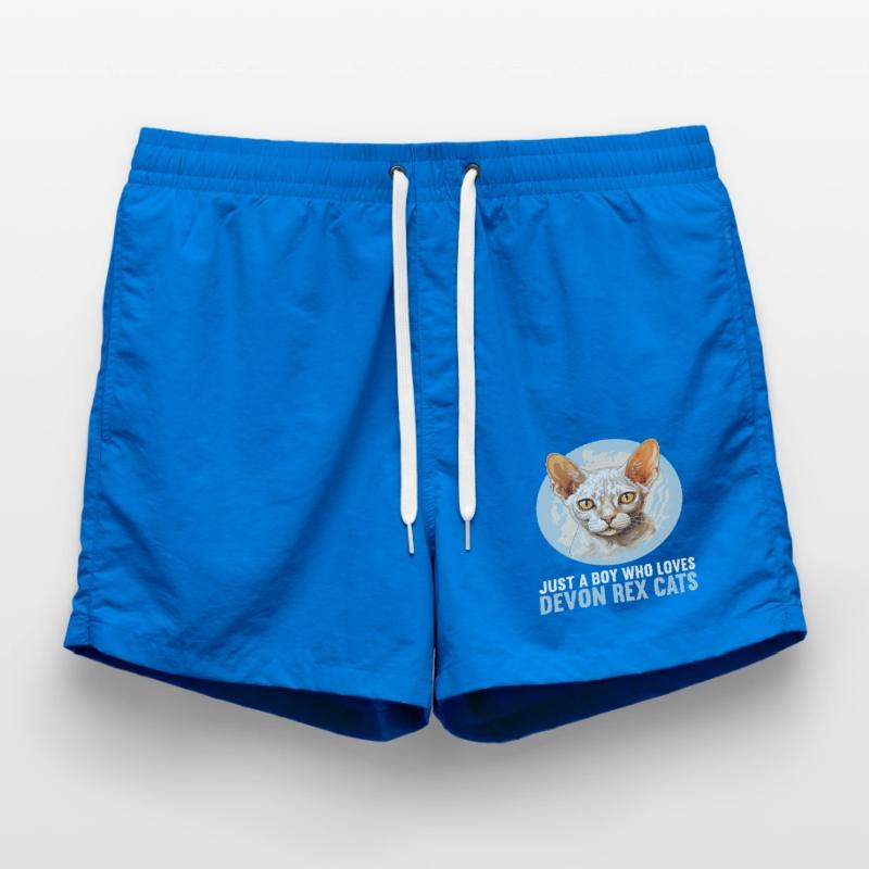 Devon Rex Kätzchen Devon Rex Katze Badeshorts