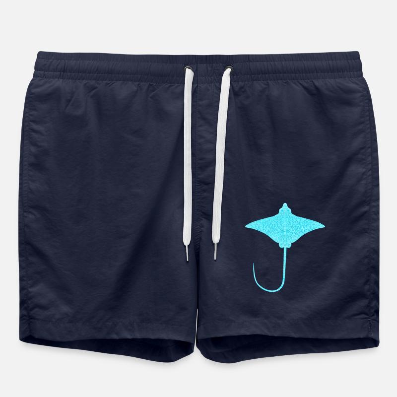 Ray – Flotteur élégant des mers - Short de bain - bleu marine