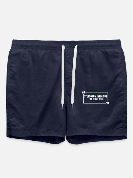 Latin Funny Latin Saying - Swim Trunks - french navy