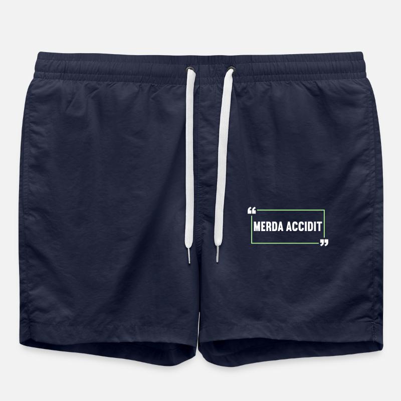 Latin Funny Latin Saying - Swim Trunks - french navy