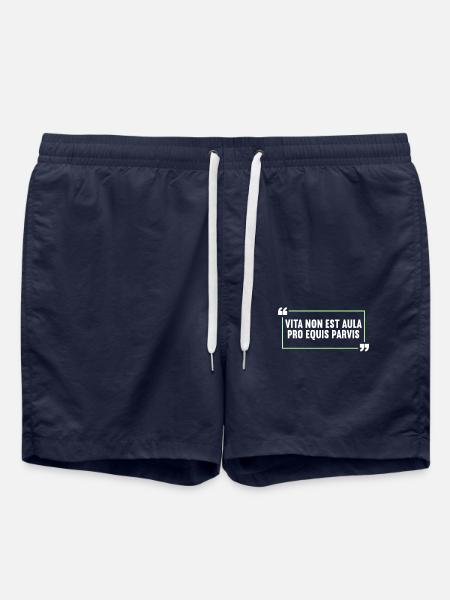 Latin Funny Latin Saying - Swim Trunks - french navy