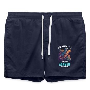 Agamen Agame - Badeshorts - French Navy - Vorne - AI Model Male 185 light (185cm)