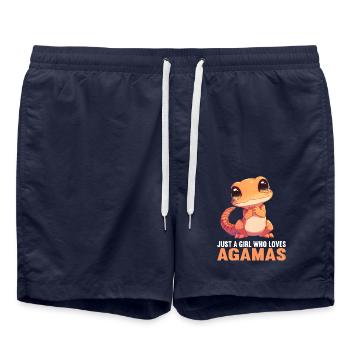 Agamen Agame - Short de bain - bleu marine - Devant - AI Model Male 185 light (185cm)