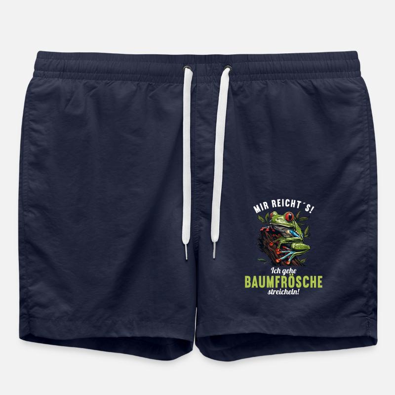 Tree Frog Baumfrösche Baumfrosch - Swim Trunks - french navy