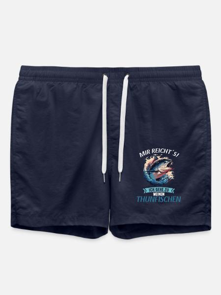 Tuna Thunfische Thunfisch - Swim Trunks - french navy