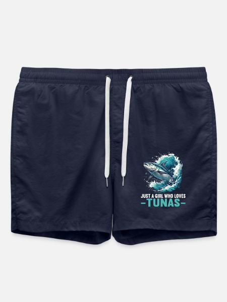Tuna Thunfische Thunfisch - Swim Trunks - french navy