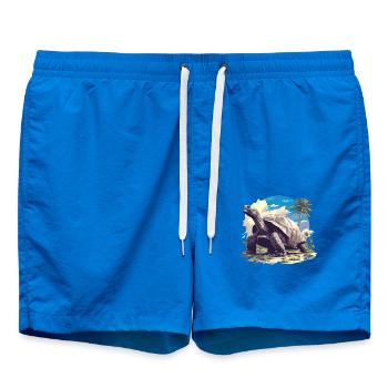 Riesenschildkröten Riesenschildkröte - Badeshorts - Cobalt blue - Vorne