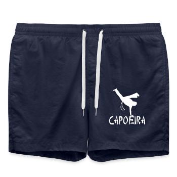 Capoeira - Short de bain - bleu marine - Devant - AI Model Male 185 light (185cm)