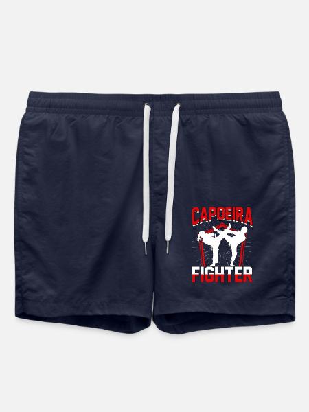 Combattant de capoeira - Short de bain - bleu marine