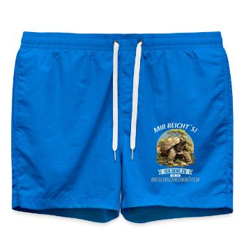 Riesenschildkröten Riesenschildkröte - Badeshorts - Cobalt blue - Vorne