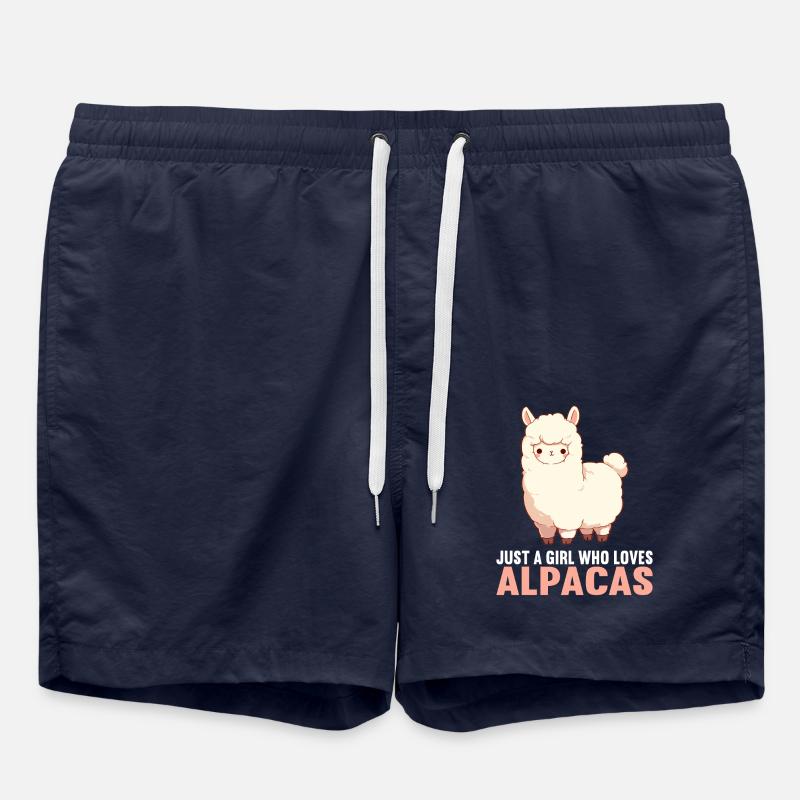 Alpaga Alpagas Alpaga - Short de bain - bleu marine