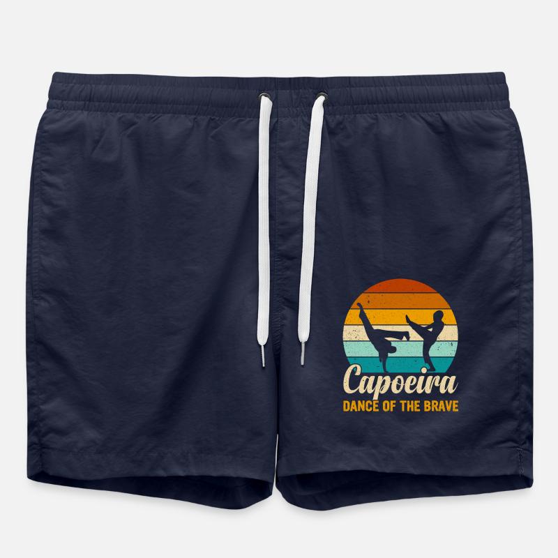 Capoeira danse des braves - Short de bain - bleu marine