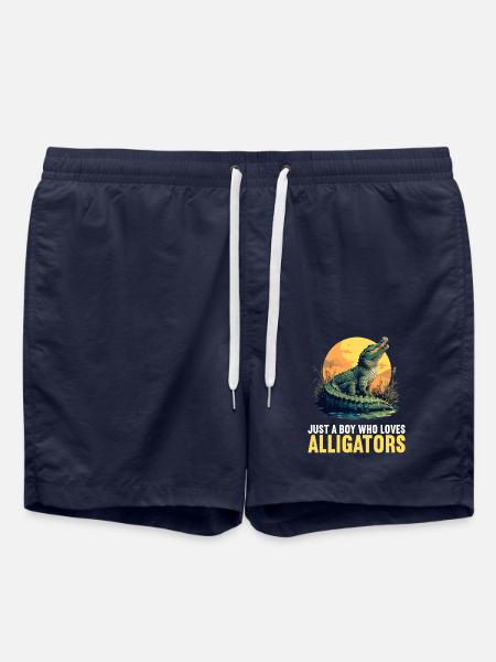 Alligatoren Alligator - Badeshorts - French Navy
