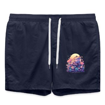 Crapaud crapaud crapaud - Short de bain - bleu marine - Devant - AI Model Male 185 light (185cm)