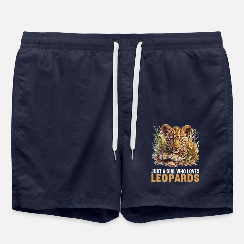Leoparden Leopard - Swim Trunks - french navy