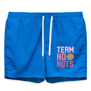 Gender Reveal Team girl no nuts - Swim Trunks - cobalt blue - Front