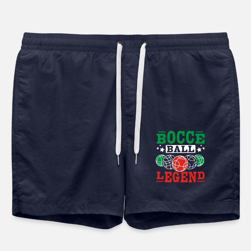 Bocce ball legend - Swim Trunks - french navy