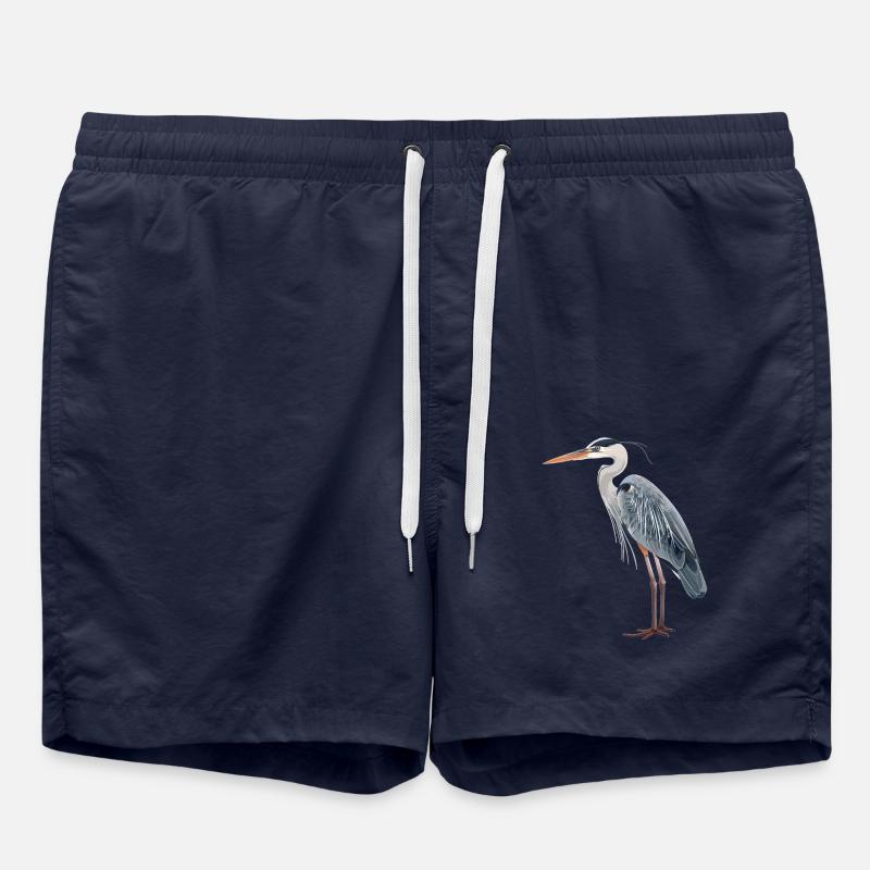 Heron Reiher - Swim Trunks - french navy
