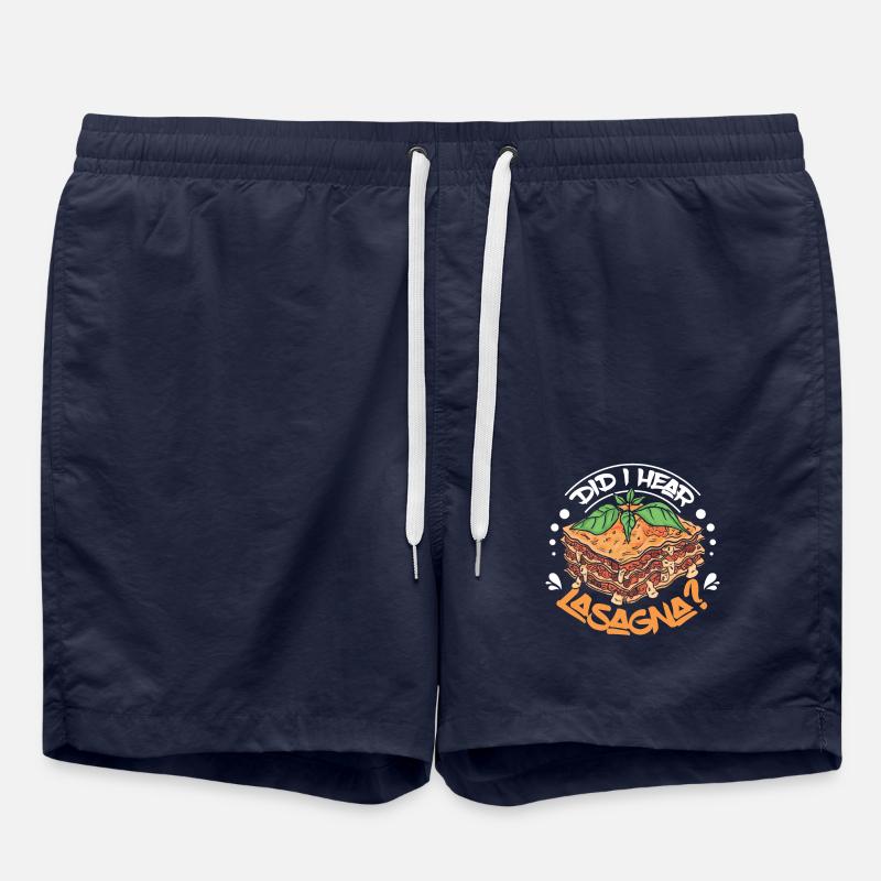 Did I hear lasagna? - Swim Trunks - french navy