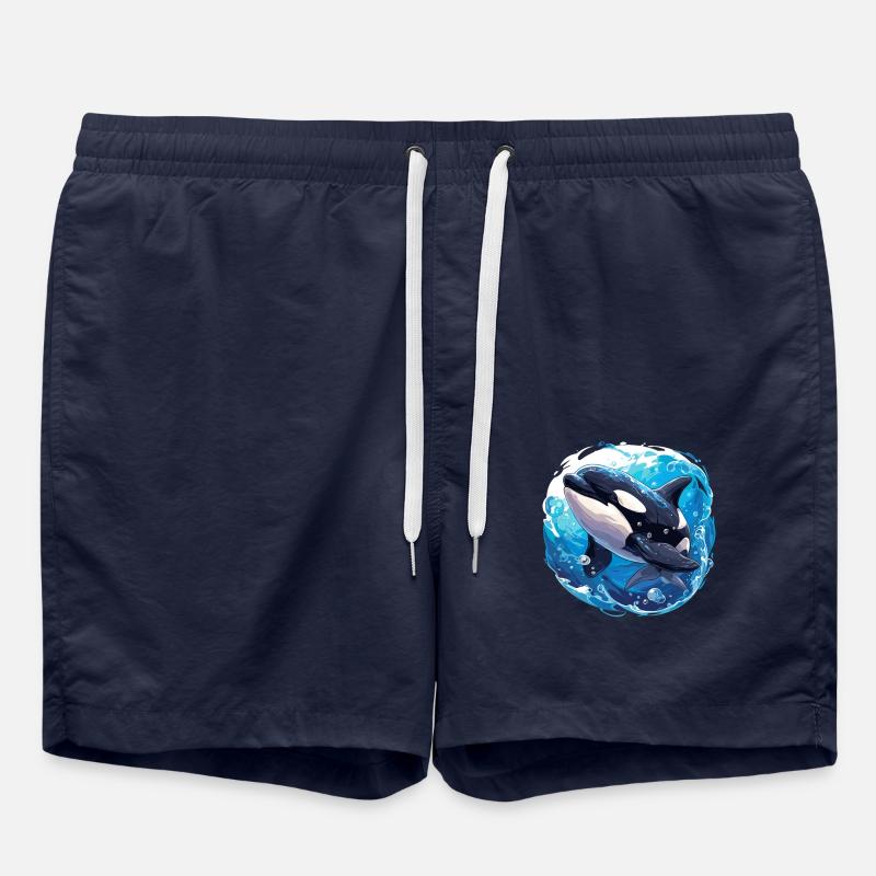 Orques Orques - Short de bain - bleu marine