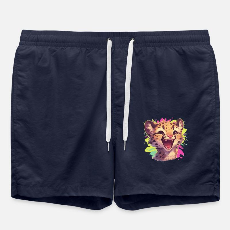 Leoparden Leopard - Swim Trunks - french navy