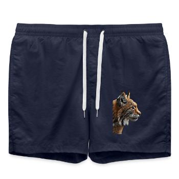 Lynx - Short de bain - bleu marine - Devant - AI Model Male 185 light (185cm)