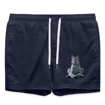 Lynx - Short de bain - bleu marine - Devant - AI Model Male 185 light (185cm)