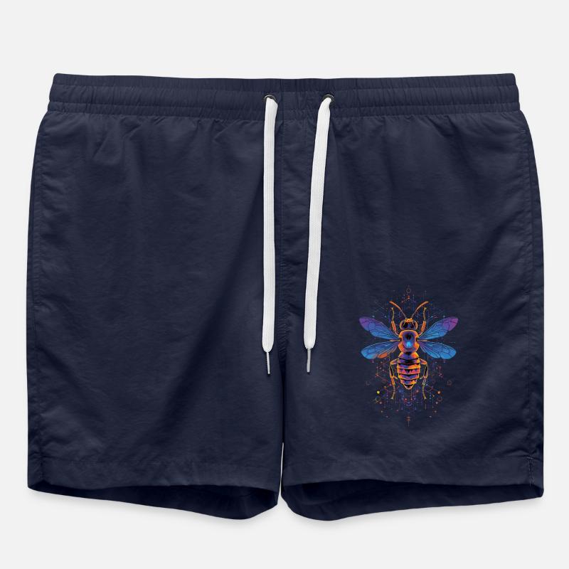 Bee - Swim Trunks - french navy
