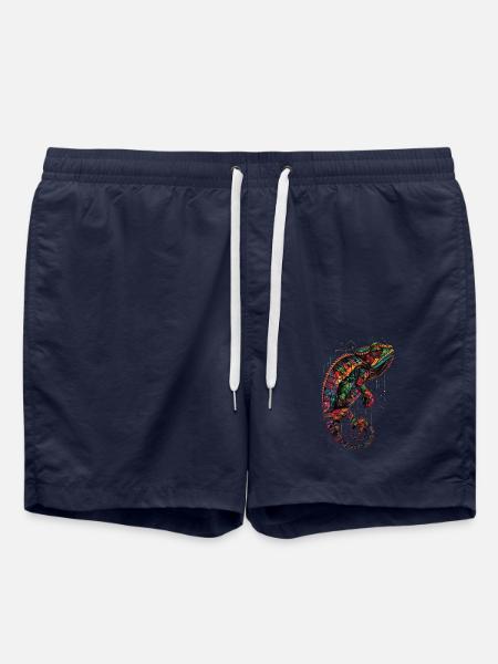Caméléon - Short de bain - bleu marine