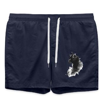 Cat - Swim Trunks - french navy - Front - AI Model Male 185 light (185cm)