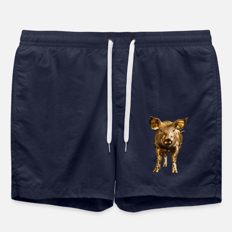 Cochon - Short de bain - bleu marine