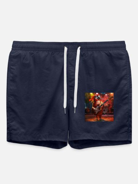Parrot - Swim Trunks - french navy