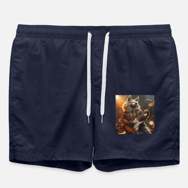 Wolf - Swim Trunks - french navy