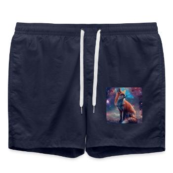 Fuchs - Badeshorts - French Navy - Vorne - AI Model Male 185 light (185cm)