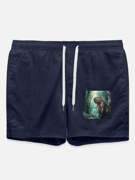 Capybara - Swim Trunks - french navy