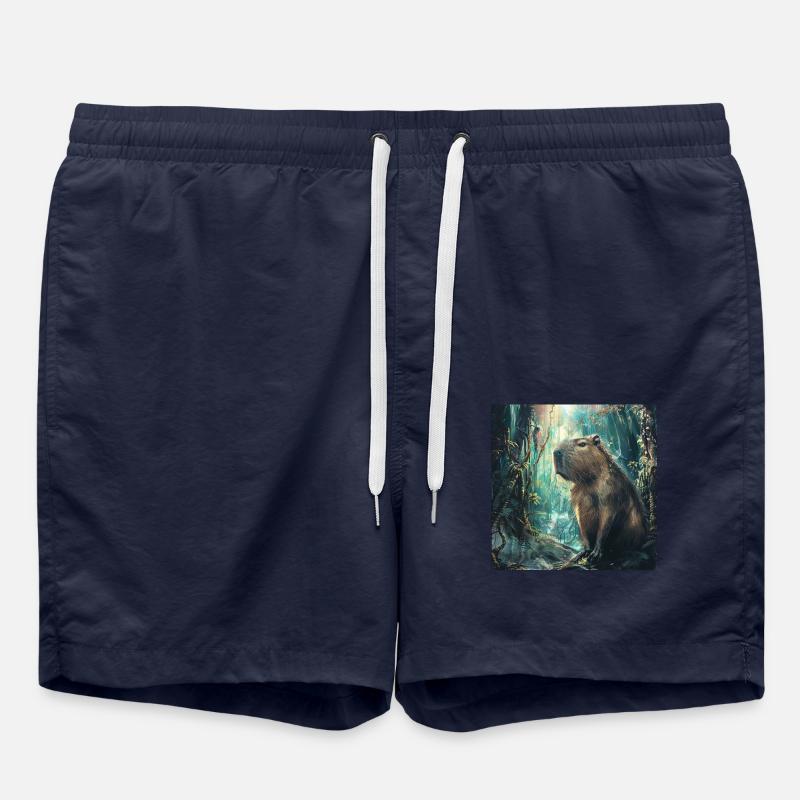Capybara - Short de bain - bleu marine