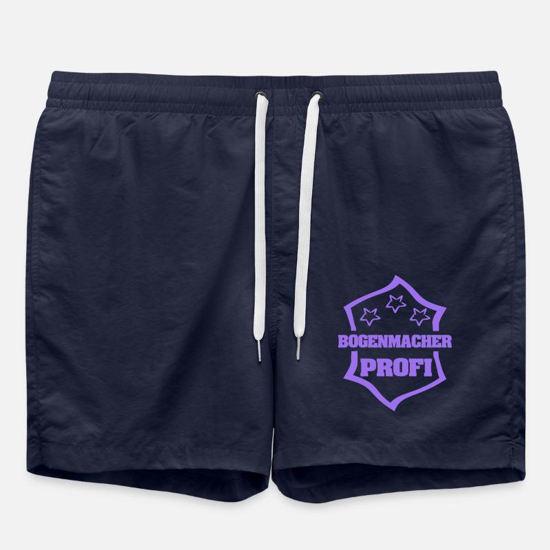 Cadeau pour archetier - Short de bain - bleu marine