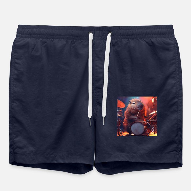 Wasserschwein - Badeshorts - French Navy