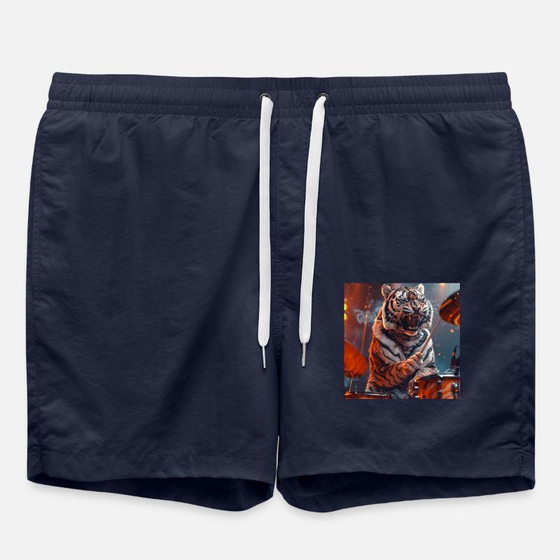 Tiger - Swim Trunks - french navy