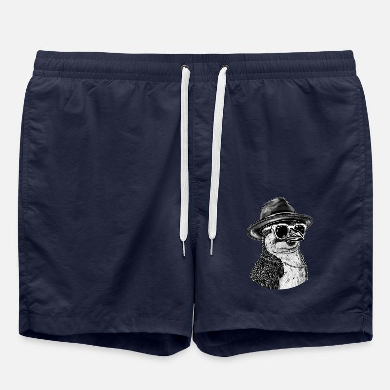Penguin - Swim Trunks - french navy