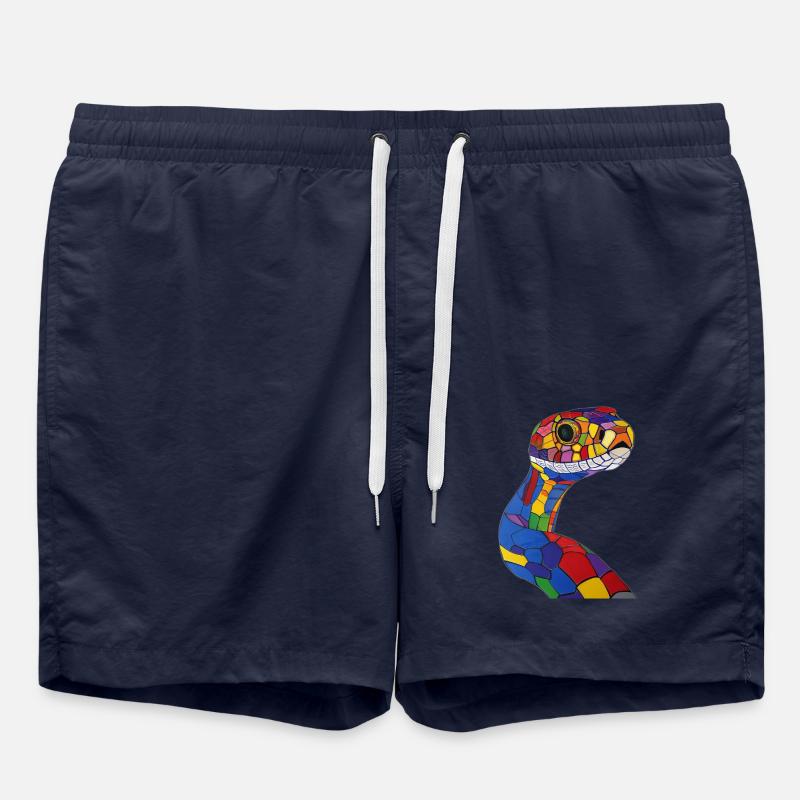 Snake - Swim Trunks - french navy