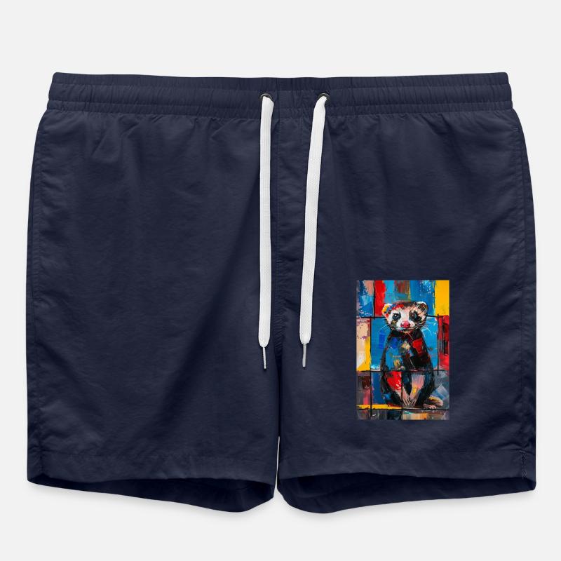 Frettchen - Badeshorts - French Navy